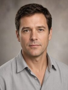 Portrait of fictional agent Jordan Hale