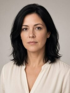 Portrait of fictional agent Priya Nair