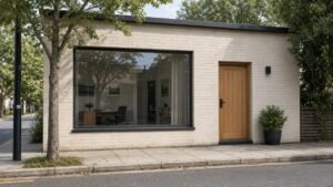 Fictional Fitzroy office exterior used in the Listora Properties demo